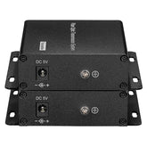4 port Unbalanced Audio Fiber Converters,Broadcast RCA Audio over fiber extender 1 pair